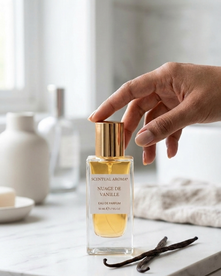 Nuage De Vanille l Pure Vanilla Eau de Parfum | 1.7 fl oz Natural EDP Spray - Image 3