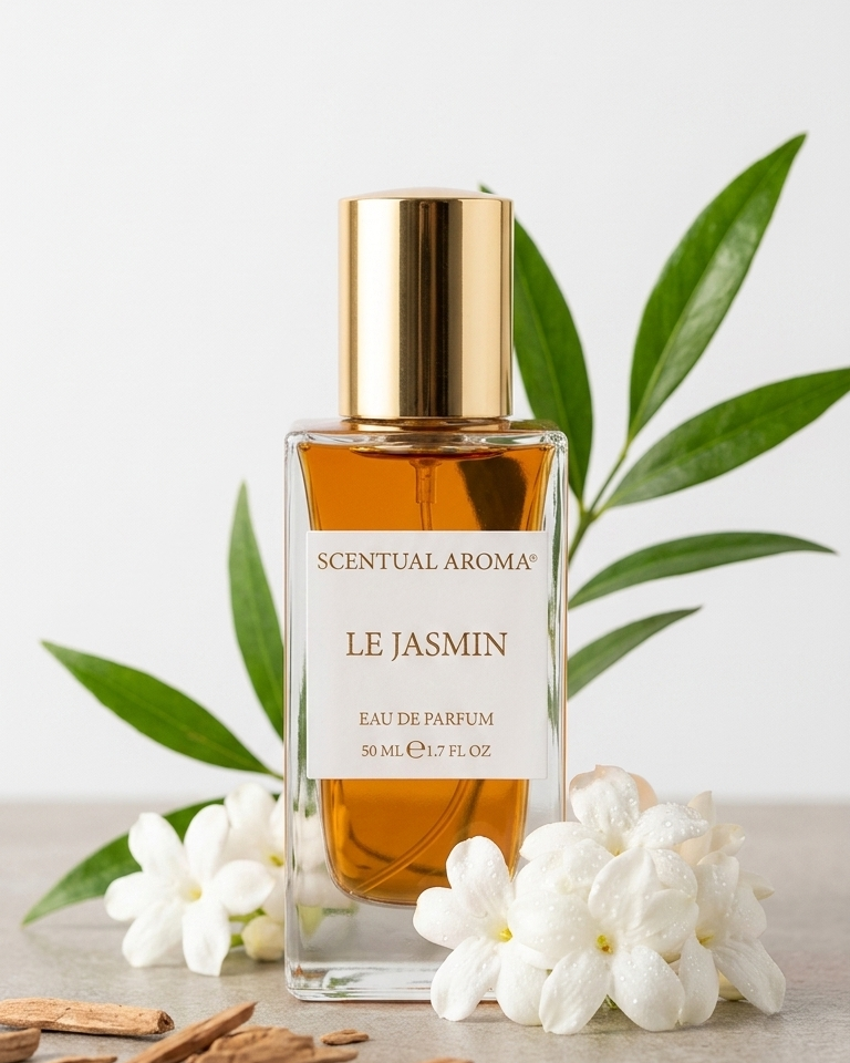 Le Jasmin l Pure Jasmine Eau de Parfum | 1.7 fl oz Natural EDP Spray - Image 2